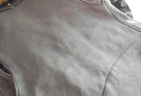 グルービンハイ The Groovin High 襟 ムートンボア付き  ダブルライダースジャケット ジャケット ブラック Mサイズ 103MT-3167