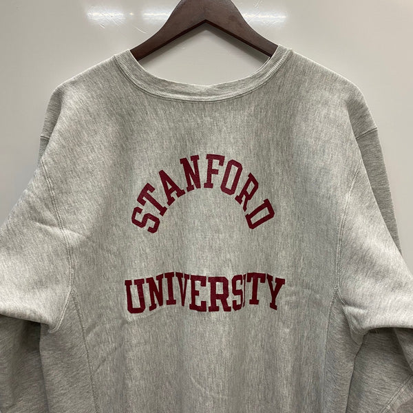 【曜日割引対象外】 チャンピオン Champion 80's リバースウィーブ USA製 トリコタグ スウェット グレー XLサイズ 201MT-4781 VB