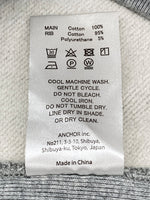 ブラックアイパッチ BlackEyePatch × VERDY ベルディ VICK OG LABEL HOODIE ヴィック オージー ラベル フーディ 灰 パーカ ロゴ グレー XLサイズ 104MT-1647