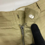 【曜日割引対象外】 ヴィンテージ vintage 60's US.ARMY COTTON U.T. TROUSERS RAPID ZIP チノパン ベージュ 36×32サイズ 201MB-923 VB
