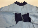 ヴィンテージ vintage 60's 60年代 HERCULES Outerwear by Sears タグ シアーズ ヘラクレス ストア系  SERVAL ZIP コットンジャケット ブルゾン タンカー ボンバージャケット シャンブレー 44 ジャケット ブルー Mサイズ 101MT-4120