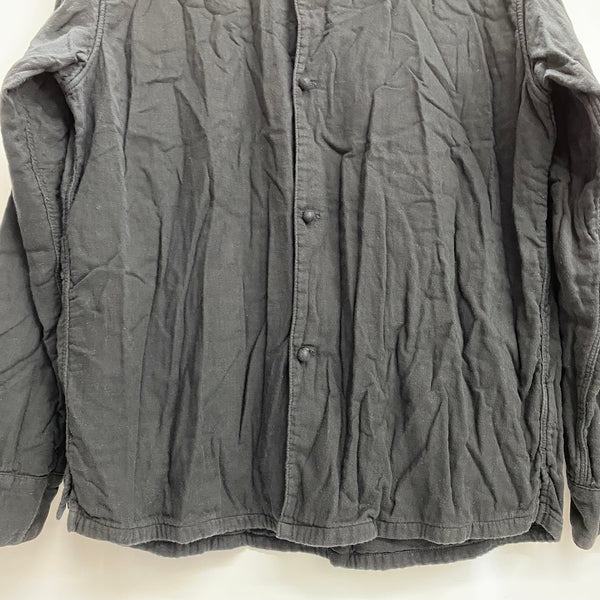 【曜日割引対象外】 キャピタル KAPITAL コットン チャイナ シャツ ジャケット ブラック Lサイズ 201MT-4128 VB