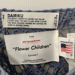 ダイリク DAIRIKU 21SS Flower Pattern Hand Knitting セーター ブルー Fサイズ 201MT-4810