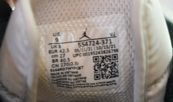 ナイキ NIKE AIR JORDAN 1 MIDエアジョーダン 1 ミッド 554724-371 メンズ靴 スニーカー グリーン 27cm 103S-1234