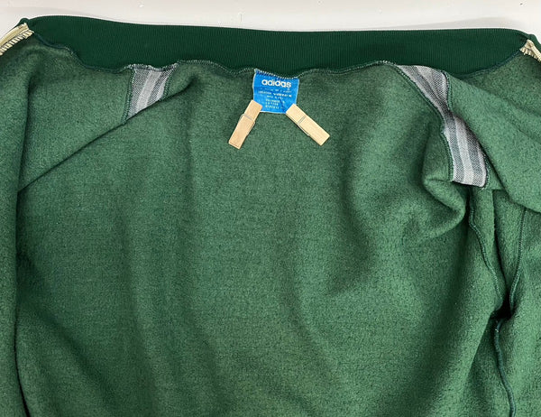 【曜日割引対象外】 アディダス adidas 70's トラックジャケット ventex フランス製 ジャージ グリーン 201MT-4271 VB