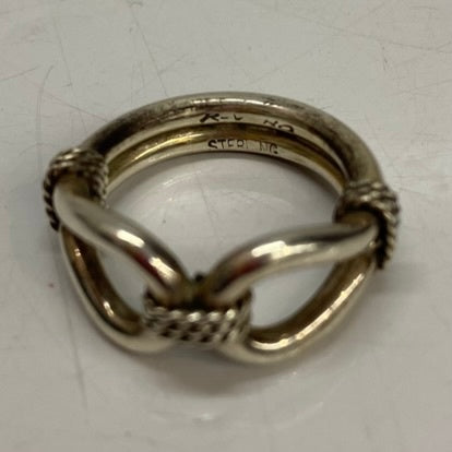 【曜日割引対象外】 【中古】インディアンジュエリー INDIAN JEWELRY Horse Whisper Ring Steve Arviso 12号 メンズジュエリー・アクセサリー 指輪・リング シルバー 201goods-669 VB