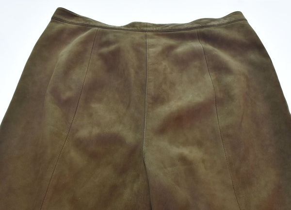 ジョルジオアルマーニ  GIORGIO ARMANI ラムレザー レザーパンツ ボトムスその他 ブラウン 44 103MB-549