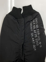 アビレックス AVIREX REVERSIBLE FLIGHT JACKET リバーシブル フライト ジャケット MA-1 ボンバー ジップアップ アウター 黒 6152217 ジャケット ロゴ ブラック XLサイズ 104MT-2169