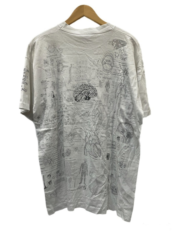 フルーツオブザルーム FRUIT OF THE LOOM 80’s MUSEUM OF SCIENCE AND INDSTRY CHICAGO TEE XL Tシャツ ホワイト 601MT-84