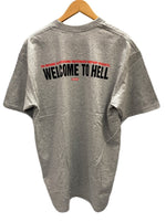 シュプリーム SUPREME Toy Machine Welcome To Hell Tee トイマシン ウェルカムトゥヘルTシャツ  Tシャツ グレー Lサイズ 101MT-3218