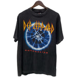 【曜日割引対象外】 バンド band 90’s 90s 90年代 1993s DEF LEPPARD ADRENALIZE T-shirt Tシャツ ブラック Lサイズ 201MT-3614 VB