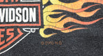 ハーレーダビッドソン HARLEY-DAVIDSON  2005年 ファイヤー フレイム ロゴ Tシャツ 2X 2X Tシャツ ブラック 103MT-3018