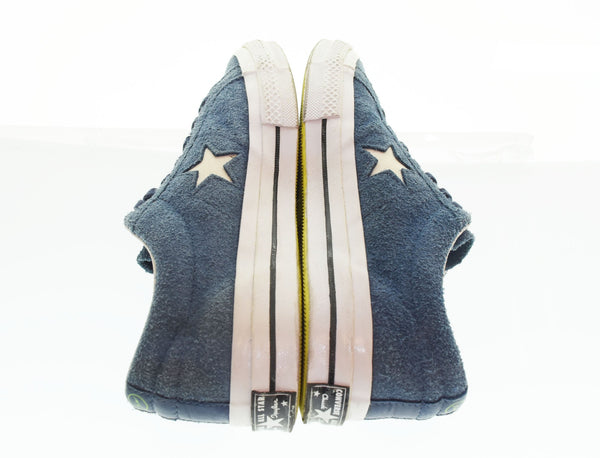 コンバース CONVERSE  FRAGMENT DESIGN 別注 ONE STAR フラグメントデザインスエード スニーカー 153129C メンズ靴 スニーカー ブルー 27.5cm 103S-1120