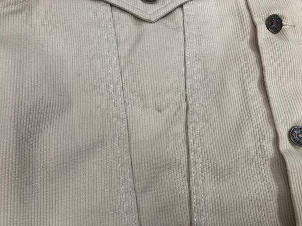 リーバイス Levi's 70's 70年代 70505 4th コットンツイル トラッカージャケット Vintage ヴィンテージ - ジャケット ホワイト 101MT-4202
