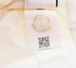 モンクレール MONCLER ロゴ プリント 半袖Tシャツ 白  D20918025250 8390Y 2 Tシャツ ホワイト 103MT-2854