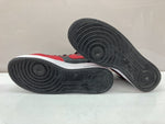 ナイキ NIKE 04年製 AIR FORCE 1 MID VARSITY RED エア フォース ミッド バーシティ レッド AF1 シューズ 赤 黒 306352-063 メンズ靴 スニーカー レッド 28cm 104S-661