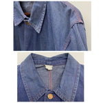 【曜日割引対象外】 ヴィンテージ vintage 60's～ デニム カバーオール ストア系ブランド ジャケット ブルー 201MT-3452 VB