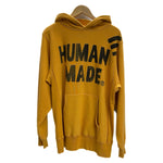ヒューマンメイド HUMAN MADE Pizza Hoodie パーカ イエロー Lサイズ 201MT-4116