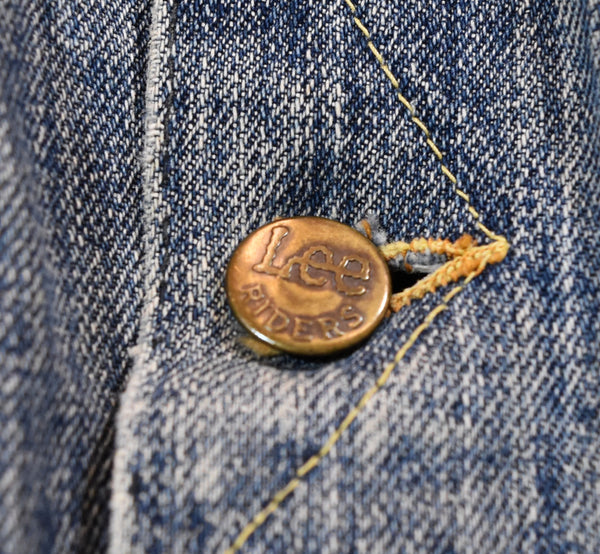 リー Lee 70's STORM RIDER ストームライダー Denim Jacket デニム ジャケット ブランケット MADE IN USA 101-LJ  ジャケット ブルー 103MT-3400