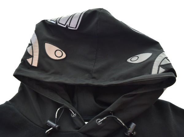 ア ベイシング エイプ A BATHING APE ベイプ BAPE 20AW シャークパーカー 黒 001PPF201024X パーカ ブラック LLサイズ 103MT-2324