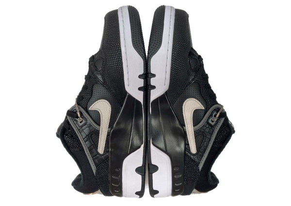 ナイキ NIKE 24年製 × NIGO ニゴー AIR FORCE 3 LOW SP エア フォース ロー AF3 クロコ シューズ 黒 HF7630-001 メンズ靴 スニーカー ブラック 27.5cm 104S-1021