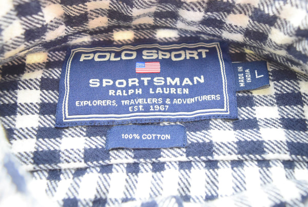 ラルフローレン RalphLauren 90s ギンガムチェック 長袖シャツ 長袖シャツ Lサイズ 103MT-2961