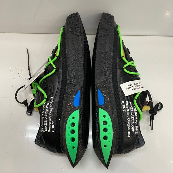 ナイキ NIKE × FF-WHITE BLAZER LOW '77/OW DH7863-001 メンズ靴 スニーカー ブラック 28.5cmサイズ 201-shoes1568