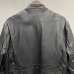 【曜日割引対象外】 ハーレーダビッドソン HARLEY-DAVIDSON シングル ライダースジャケット ジャケット ブラック 38サイズ 201MT-4500 VB