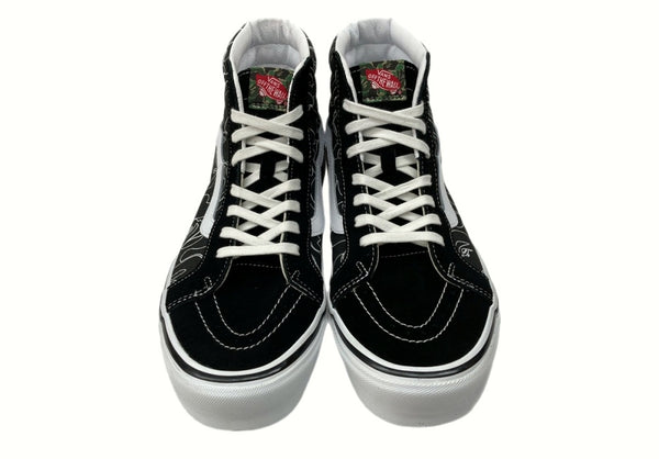 バンズ VANS 21年製 × A BATHING APE ア ベイシング エイプ SK8-HI 38 DX スケート ハイ ハイカット シューズ 黒 VN0A38GF7BG メンズ靴 スニーカー ブラック 29.5cm 104-shoes512