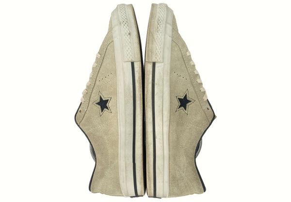 コンバース CONVERSE ONE STAR J VTG ワン スター Time Line タイム ライン 復刻 ローカット シューズ スエード 薄茶色 US9 メンズ靴 スニーカー ベージュ 27.5cm 104-shoes430