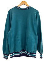 チャンピオン Champion 90s~ 刺繍タグ REVERSE WEAVE リバースウィーブ US古着 ターコイズ系 グリーン系 リブライン ボロ XL スウェット  LLサイズ 101MT-4597