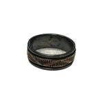 INDIAN JEWELRY ブルースモーガン Bruce Morgan ナバホ族 Navajo スタンプワーク コンビ メンズジュエリー・アクセサリー インディアンジュエリー 指輪・リング シルバー 101goods-193