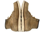 レッドウィング RED WING 90s 6-inch Classic Moc インチ クラシックモック Irish Setter USA製 スエード vibram シューズ 薄茶 メンズ靴 ブーツ ワーク ベージュ 104S-736