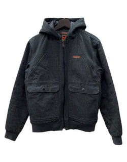 パタゴニア Patagonia 23AW IRON FORGE HOODED WORK JACKET アイアン フォージ フーデッド ワーク ジャケット ジップアップ アウター 灰 26775FA23 ジャケット ロゴ グレー XSサイズ 104MT-2155