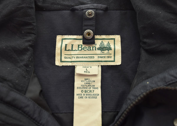 エルエルビーン L.L.Bean GORE-TEXゴアテックス ナイロン マウンテンパーカー ジャケット ブラック Lサイズ 103MT-3143