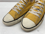コンバース CONVERSE 90s ALL STAR LOW オールスターロー キャンバス ヴィンテージ USA製 丸ロゴ シューズ マスタード 黄 メンズ靴 スニーカー イエロー US7 104S-890