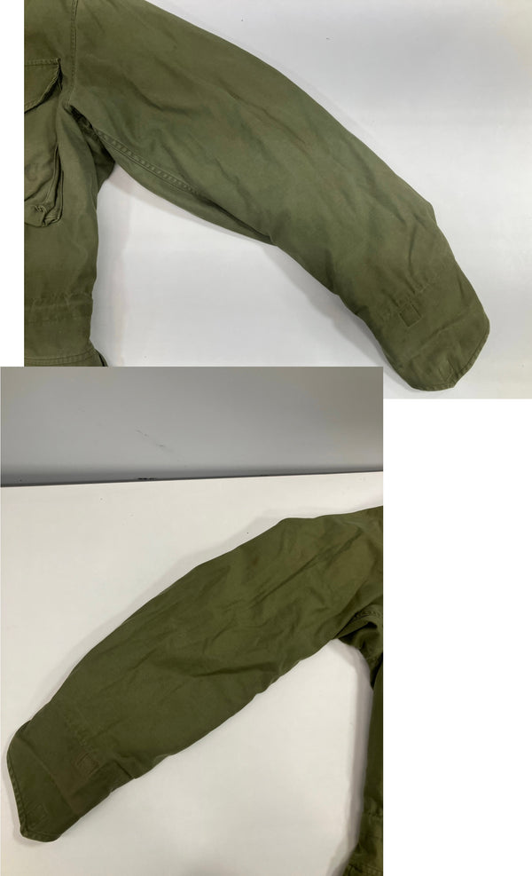 ミリタリー Military 60's~ 60年代 US ARMY 米軍実物 アメリカ軍 M-65 M65 フィールドジャケット シェル アルミジップ SCOVILL ZIP VINTAGE ヴィンテージ ジャケット カーキ 101MT-5415