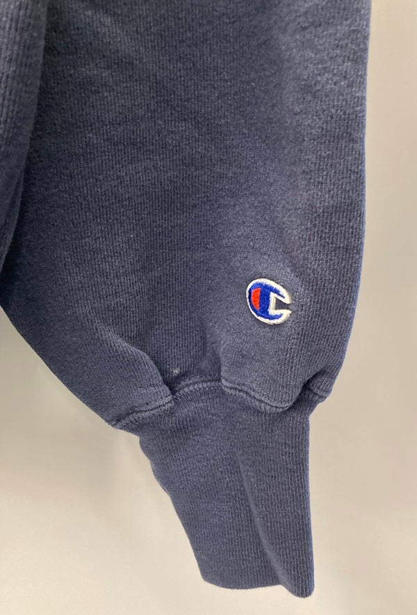 チャンピオン Champion 90s 刺繍タグ ヴィンテージ Vintage リバースウィーブ REVERSE WEAVE パーカー US古着 USA製 カレッジプリント  パーカ ネイビー Lサイズ 101MT-3026