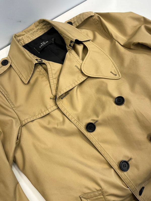 コーチ COACH Trench Coat トレンチコート F33778 コート ベージュ Mサイズ 101MT-4411