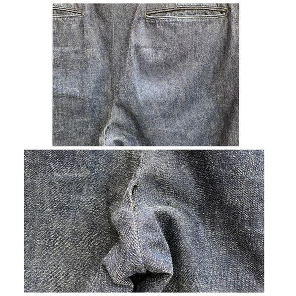 【曜日割引対象外】 アットラスト AT LAST & CO デニム トラウザーパンツ デニム ブルー W32サイズ 201MB-1150 VB