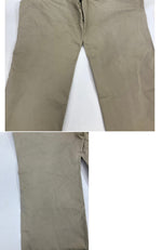 ビッグマック BIG MAC 50’s 50年代 PENNEY'S ペニーズ  青赤タグ チノパン ワークパンツ 尿素ボタン GRIPPER ZIPPER VINTAGE ヴィンテージ チノパン ベージュ - 101MB-739