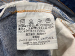 リーバイス Levi's 90s 90年代 501XXc USA製 555 バレンシア 37モデル 復刻 LVC ジーパン ジーンズ 紺 青 無地 デニム ネイビー W33 L36 104MB-321