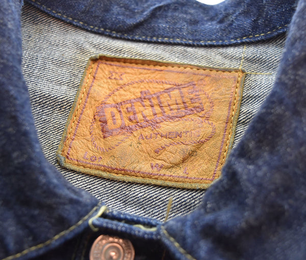 ドゥニーム DENIME 1947 MODEL 1st TYPE 231XX-47 リジット デニムジャケット 42 ジャケット ブルー 103MT-2056