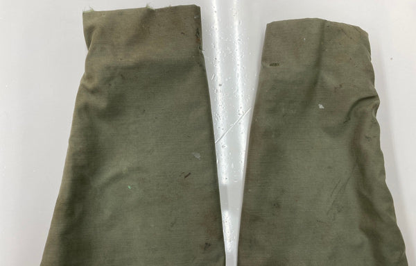 ミリタリー Military 80s 80年代 A-2 デッキジャケット US NAVY アメリカ軍 ステンシル フェード カーキ 緑 ジャケット グリーン Lサイズ 104MT-1987