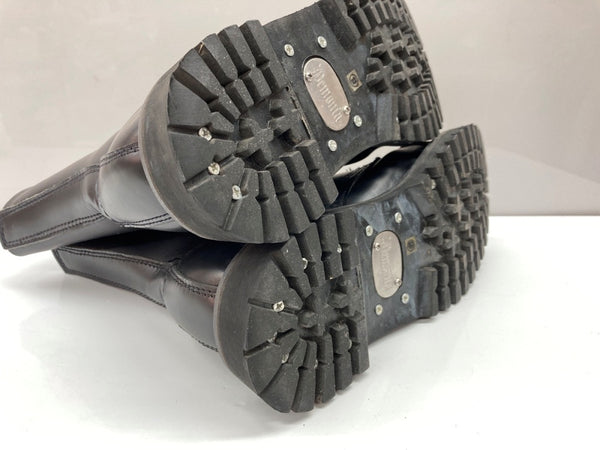 デモニア DEMONIA ROCKY-10 ロッキー スチールトゥ レースアップ パンク ロング シューズ 黒 メンズ靴 ブーツ その他 ブラック サイズ 9M 104S-979