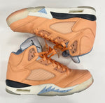 ジョーダン JORDAN DJ Khaled × Nike Air Jordan 5 Retro Crimson Bliss DJ キャレド × ナイキ エアジョーダン5 レトロ クリムゾン ピンク パステル DV4982-641 メンズ靴 スニーカー オレンジ 28cm 101sh-2230