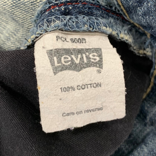 リーバイス Levi's ユーロ 立体裁断 シンチバック デニム ブルー 29×30サイズ 201MB-1176