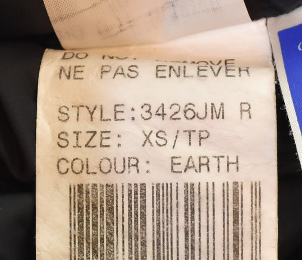 カナダグース CANADA GOOSE CHATEAU PARKA DOWN JAKCET シャトー パーカ ダウン ジャケット グリフィンインターナショナル 3426JM R XS ジャケット カーキ 103MT-3376