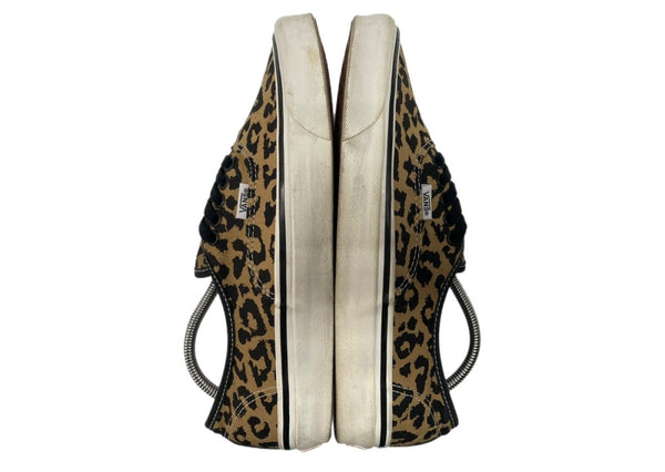 バンズ VANS ANAHEIM FACTORY Authentic 44 Dx オーセンティック アナハイム レオパード柄 スケボー シューズ 茶 VN0A54F29GI メンズ靴 スニーカー ブラウン 26.5cm 104S-1044