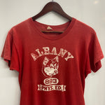 【曜日割引対象外】 チャンピオン Champion 60's ランタグ ALBANY Tシャツ レッド Mサイズ 201MT-4228 VB